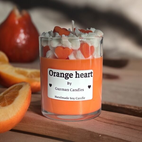 Hearts Candle